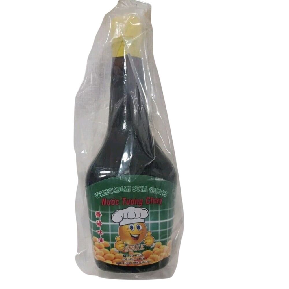 VEGETARIAN‎ Soy Sauce 7oz Soya Gournet Cooking Thai Thailand Asian Specialty NEW